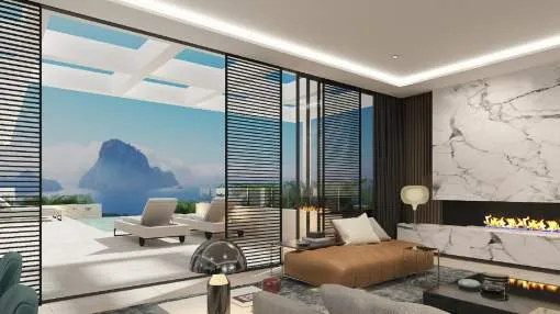 Newly built villas with views of Es Vedra - S. José - Ibiza Newly built villas with views of Es Vedra - S. José - Ibiza